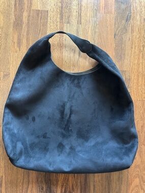 GAP Black Suede Tote